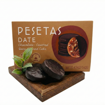Date Almond Pesetas Chocolate   2.06 oz
